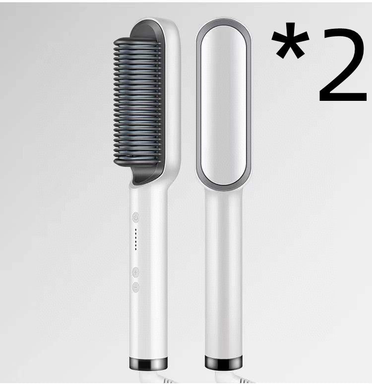 Sheluxe 2 in 1 Hair Straightener and Curler with Heat Protection