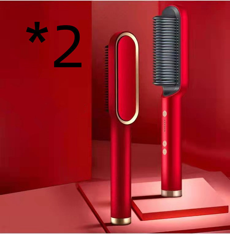 Sheluxe 2 in 1 Hair Straightener and Curler with Heat Protection
