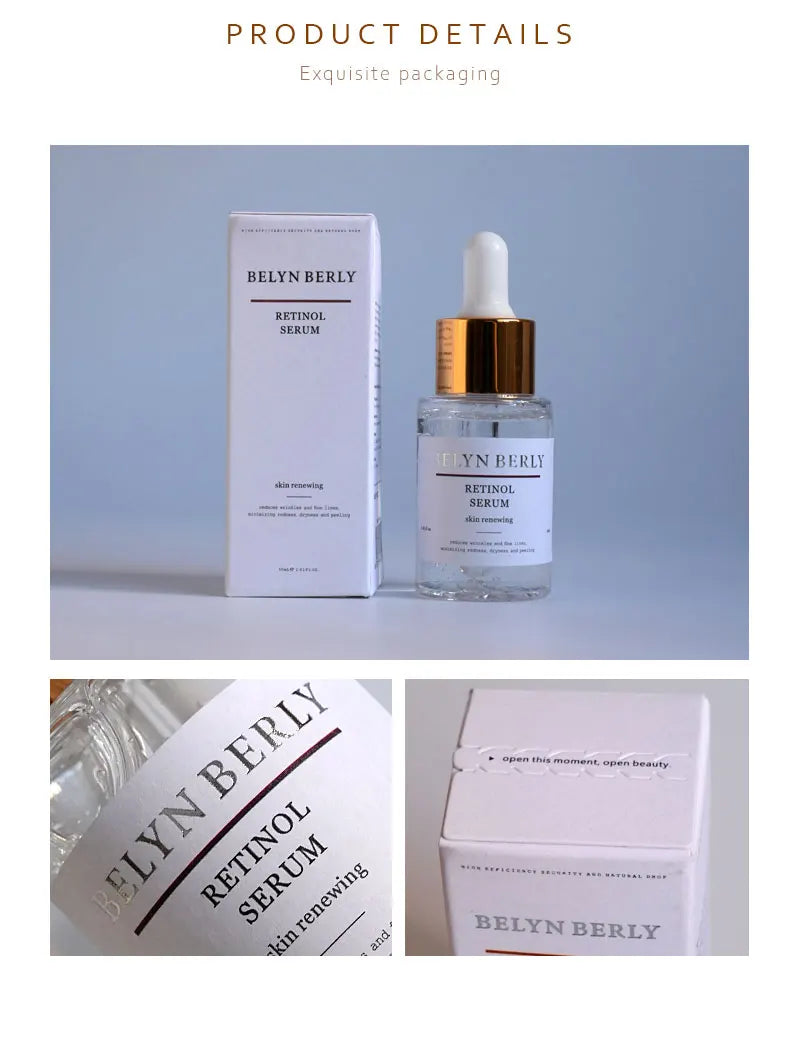 Sheluxe Retinol Collagen Face Serum for Firming & Skin Renewal