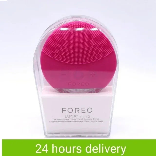 Sheluxe Silicone Facial Cleansing Brush for Sensitive Skin
