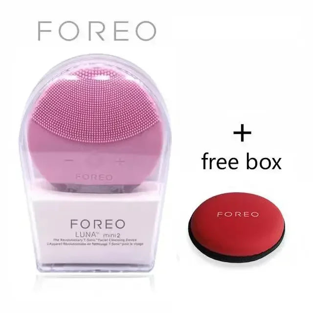 Sheluxe Silicone Facial Cleansing Brush for Sensitive Skin