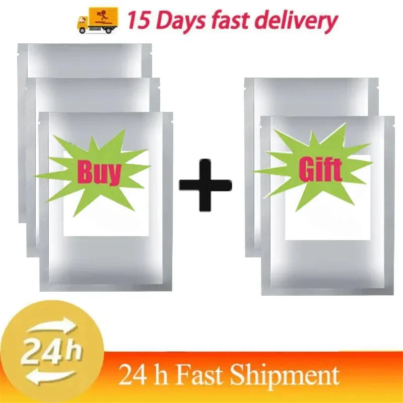 Sheluxe deep nourishing facial wrinkle patches silver packaging with buy three get three free offer