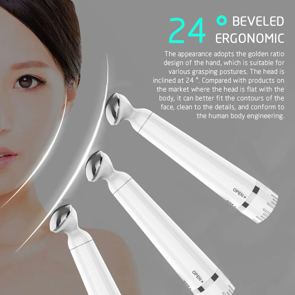 Sheluxe anti ageing eye wrinkle remover with beveled ergonomic design for precise facial contouring