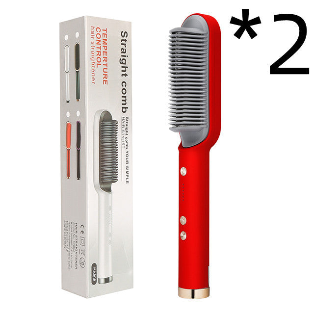 Sheluxe 2 in 1 Hair Straightener and Curler with Heat Protection